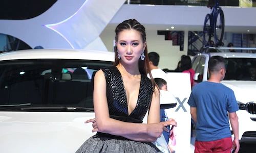 Những bóng hồng “đốt cháy” triển lãm VIMS 2016 