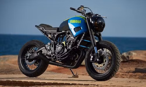 Xế nổ Yamaha XSR700 độ “tạp nham” nhất Thế giới