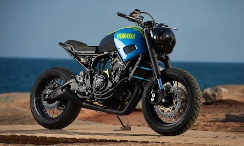 Xế nổ Yamaha XSR700 độ “tạp nham” nhất Thế giới