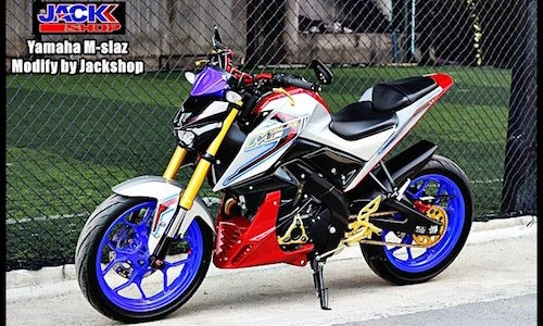 Hàng hot Yamaha M-Slaz vừa ra mắt đã có "đồ chơi"