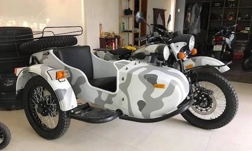 "Đập thùng" Sidecar Ural Sahara giá 640 triệu tại Sài Gòn