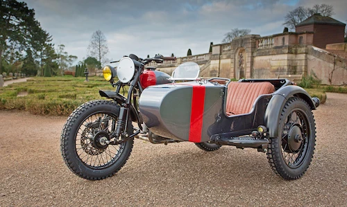 Xít-đờ-ca 3 bánh Ural 750 "độ" xe gia đình siêu độc đáo