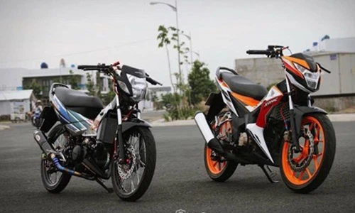 “Xế nổ” Honda Sonic 125 độ siêu khủng tại Việt Nam