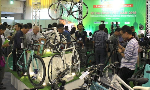 Xe đạp “lên ngôi” tại Triển lãm Vietnam Cycle 2016