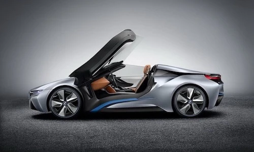 Siêu xe “xanh” BMW i8 sẽ có bản mui trần Roadster