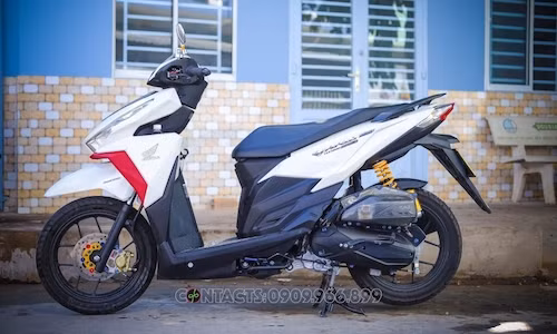 Dân chơi miền Tây “độ cứng” xe tay ga Honda Vario 150