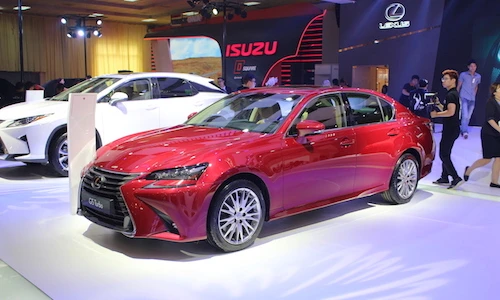 Gian hàng "xế sang" của Lexus Việt Nam tại VMS 2016
