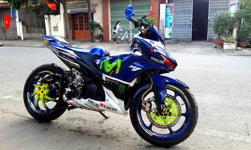 Exciter 135 độ X1R "siêu khủng" của dân chơi Vĩnh Phúc