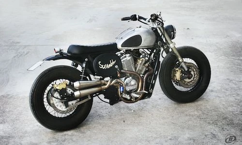Honda Steed 400 “thoát xác” thành scrambler từ thợ HN