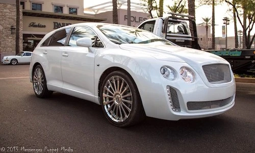 Toyota Venza "lột xác" siêu xe sang Bentley tiền tỷ 