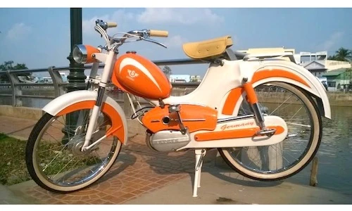 Cận cảnh xe đạp máy Sachs Goebel "cực hiếm" tại VN