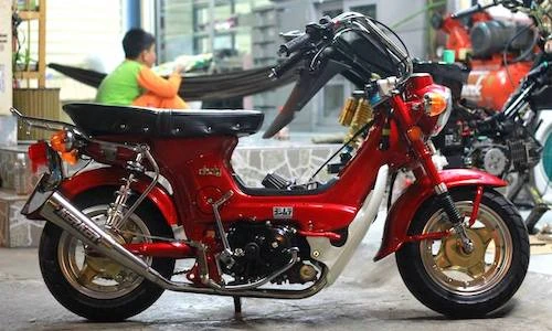 Honda Chaly cúc cu biển tứ quý "độ cực độc" tại VN
