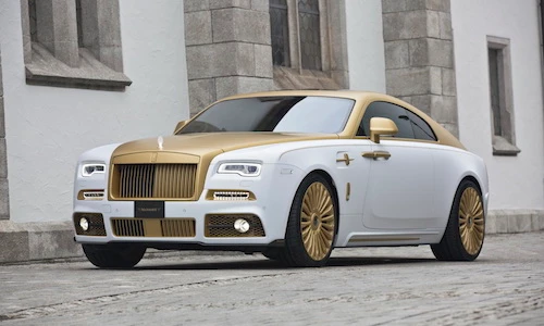 Rolls-Royce Wraith xa hoa với phiên bản vàng 24K