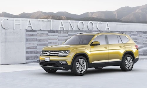 Volkswagen trình làng crossover 7 chỗ "giá mềm" Atlas