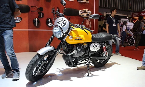 "Mổ xẻ" Moto Guzzi V9 Roamer scrambler chính hãng tại VN