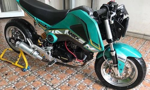 Dân chơi Đồng Nai độ Honda MSX125 phong cách Mỹ