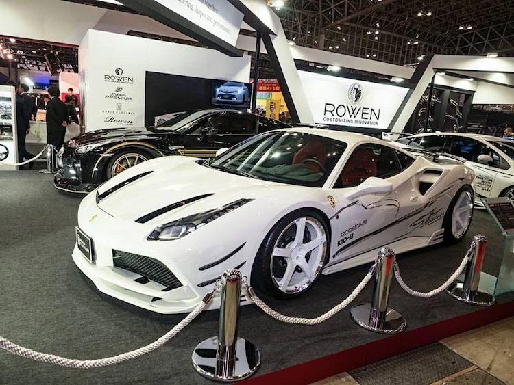 Siêu xe Ferrari 488 GTB độ nhẹ nhưng chất với gói Rowen 