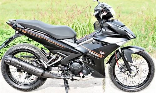 Yamaha Exciter 150 Matte Black độ kiểng “siêu ngầu“