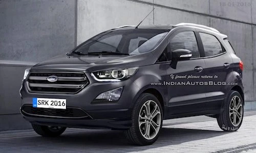 Ford EcoSport “lộ hàng” phiên bản 2017 đầy đột phá
