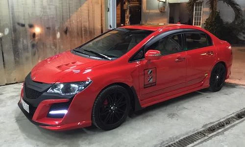 Xưởng độ Việt “tự chế” Honda Civic phong cách Acura NSX