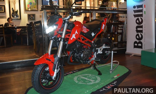 “Đấu” Honda MSX, Benelli ra mắt TNT 135 giá 43 triệu