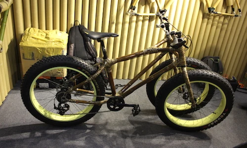 Cận cảnh xe đạp tre 3 bánh hàng khủng "made in Vietnam"