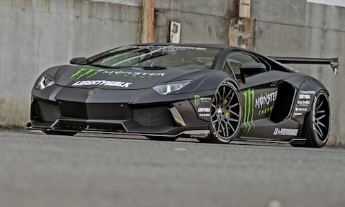 Lamborghini Aventador phong cách Monster Energy “siêu độc” 
