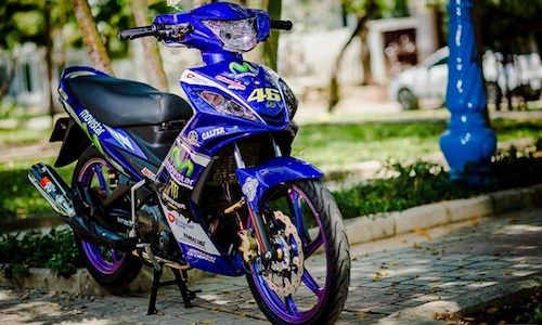Yamaha Exciter độ 125ZR Movistar đặc biệt giá "siêu rẻ"