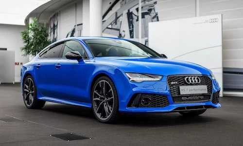 Audi RS7 Sportback siêu độc với “áo xanh" Porsche