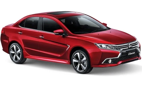 Mitsubishi Grand Lancer mới giá từ 500 triệu tại Đài Loan