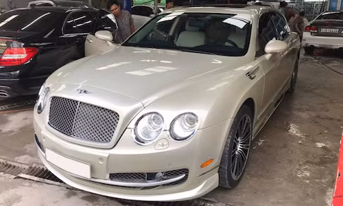 Thợ Việt tự chế bodykit "khủng" cho xe siêu sang Bentley