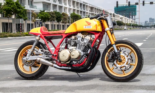 “Thuốc độc” Honda CB750 cafe racer của thợ Sài Gòn