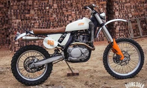 Thợ Việt độ “cào cào Tây” KTM 350 EXC siêu chất
