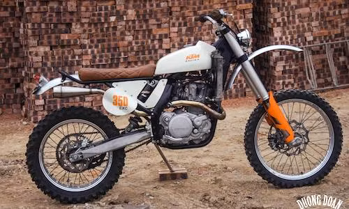 Thợ Việt độ “cào cào Tây” KTM 350 EXC siêu chất
