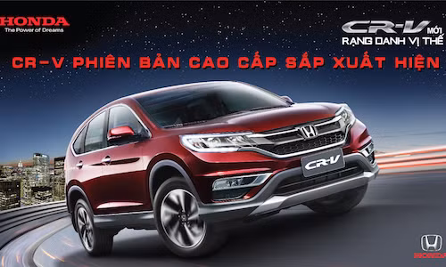 Cận cảnh Honda CR-V cao cấp sắp ra mắt tại Việt Nam