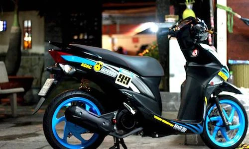 Honda Vision độ kiểng đậm chất chơi tại Sài Gòn