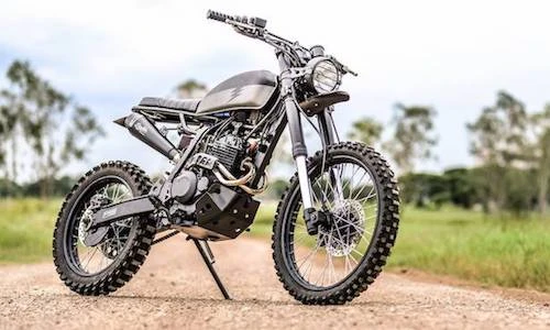 “Xế nổ” Honda XR250 phong cách vinduro siêu tối giản