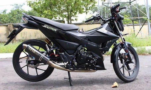 Dân chơi Việt chi hàng chục triệu độ Suzuki Raider 150