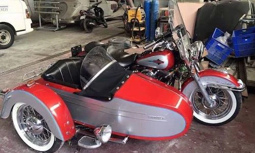 Môtô Harley Heritage Softail “xít-đờ-ca” độc nhất VN