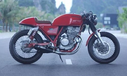 Dân chơi Việt độ Honda GB250 cafe racer chuẩn mực 