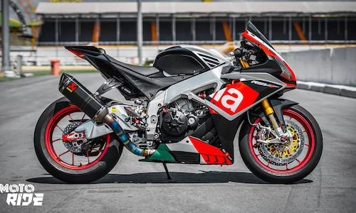 Siêu môtô hàng hiếm Aprilia RSV4 RF độ tại Sài Gòn