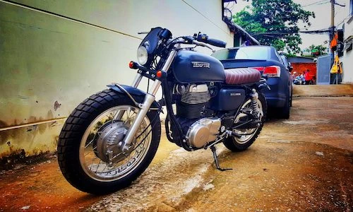 Thợ Việt lên đời Suzuki Tempter thành scrambler "đẹp, độc"