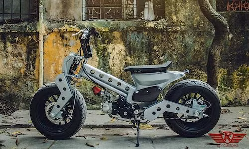 Honda Super Cub “bánh bèo” 1 gắp khủng tại Hà Nội