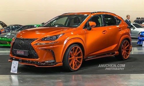Dân chơi Nga độ Lexus NX300h “phượng hoàng” kịch độc