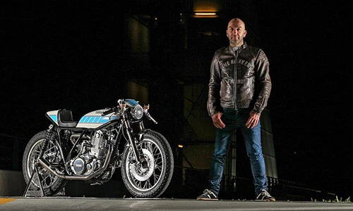 Yamaha SR400 độ cafe racer động cơ siêu nạp