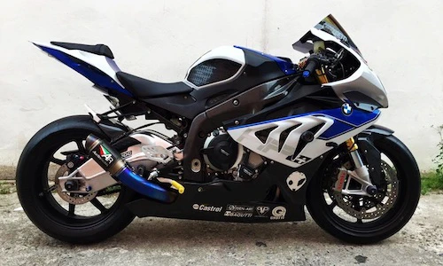 Siêu “cá mập trên cạn” BMW S1000RR HP4 độ cực chất