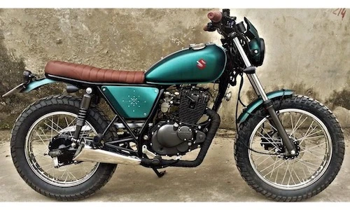 Suzuki GN125 độ tracker giá chỉ 22 triệu tại Hà Nội