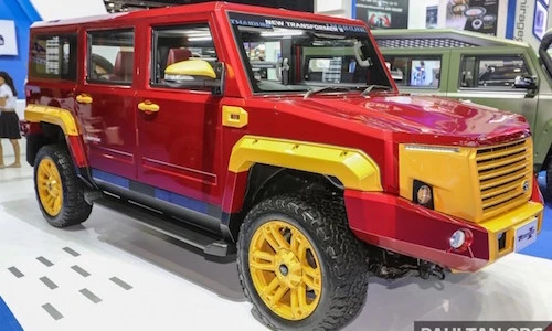 Toyota Hilux độ phong cách siêu anh hùng “Iron Man” 