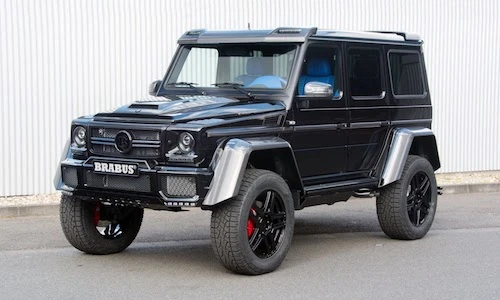 Siêu xe địa hình Mercedes G500 4x4² “cực khủng” từ Brabus