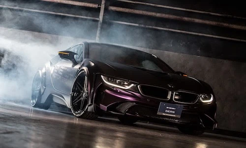 Siêu xe BMW i8 “siêu ngầu” với bản độ Dark Knight
